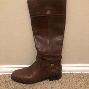 Coach riding boots